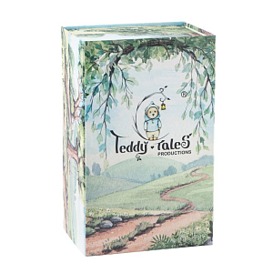 Медведь Lina TeddyTales длинношерстный, M, молочный, 20 см